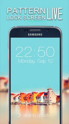 Pattern Lock Screen android App screenshot 2